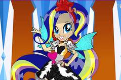 Создай Свою Раскраску - Equestria Girls Design Sketchbook